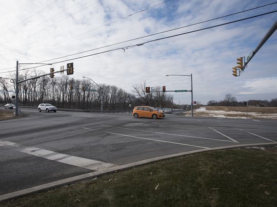 N. Cornwall intersection now underway